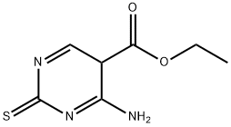 5-Pyrimidinecarboxylicacid,4-amino-2,5-dihydro-2-thioxo-,ethylester(9CI) 结构式