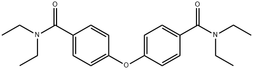 4,4'-オキシビス(N,N-ジエチルベンズアミド) 化学構造式