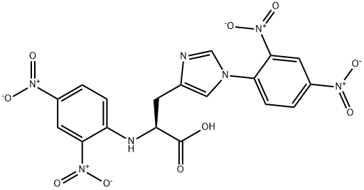 BIS(2,4-DINITROPHENYL)-L-HISTIDINE Struktur