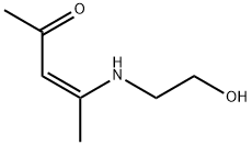 2-AMINOETHANOL-2-PENTEN-4-ONE  97 Struktur