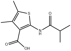 2-(이소부티릴아미노)-4,5-디메틸-3-티오펜카르복실산