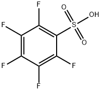 2,3,4,5,6-五氟苯磺酸, 313-50-8, 结构式
