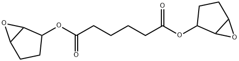 BIS(3,4-EPOXYCYCLOHEXYLMETHYL) ADIPATE,3130-18-5,结构式