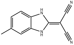 Propanedinitrile, (1,3-dihydro-5-methyl-2H-benzimidazol-2-ylidene)- (9CI)|