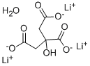 クエン酸リチウム 水和物 化学構造式