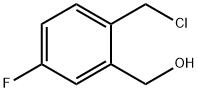 Benzenemethanol, 2-(chloromethyl)-5-fluoro- (9CI) Structure