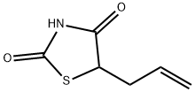 2,4-Thiazolidinedione,  5-(2-propenyl)-  (9CI),313271-23-7,结构式