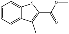3-甲基苯噻吩-2-羧酸甲酯, 3133-81-1, 结构式
