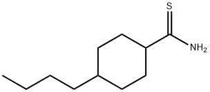 Cyclohexanecarbothioamide, 4-butyl- (9CI) Structure