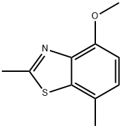 Benzothiazole, 4-methoxy-2,7-dimethyl- (9CI) Structure
