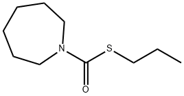 ヘキサヒドロ-1H-アゼピン-1-カルボチオ酸S-プロピル 化学構造式