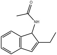 Acetamide, N-(2-ethyl-1H-inden-1-yl)- (9CI),313471-97-5,结构式