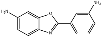 6-Amino-2-(3-aminophenyl)benzoxazole Struktur