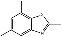 Benzothiazole, 2,5,7-trimethyl- (9CI) Structure