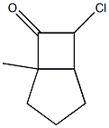 Bicyclo[3.2.0]heptan-6-one,  7-chloro-5-methyl-,  endo-  (8CI),31351-69-6,结构式