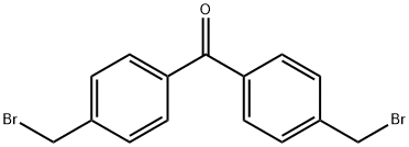 bis(4-(broMoMethyl)phenyl)Methanone 结构式