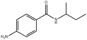 4-氨基-N-(丁烷-2-基)苯甲酰胺, 313524-32-2, 结构式