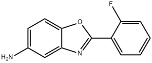 2-(2-FLUORO-PHENYL)-BENZOOXAZOL-5-YLAMINE Struktur