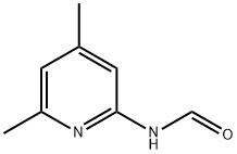Formamide,  N-(4,6-dimethyl-2-pyridinyl)- Struktur