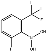 2‐フルオロ‐6‐(トリフルオロメチル)フェニルボロン酸 化学構造式