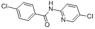 BENZAMIDE, 4-CHLORO-N-(5-CHLORO-2-PYRIDINYL)- 结构式