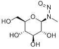 N-メチル-N-ニトロソ-β-D-グルコピラノシルアミン 化学構造式