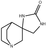 SPIRO[1-AZABICYCLO[2.2.2]OCTANE-3,4'-IMIDAZOLIDIN]-2'-ONE HYDROCHLORIDE,313643-41-3,结构式