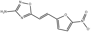 5-[(E)-2-(5-Nitro-2-furyl)ethenyl]-1,2,4-oxadiazol-3-amine Structure