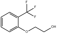 2-[2-(三氟甲基)苯氧基]乙烷-1-醇 结构式