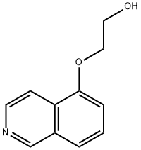 Ethanol, 2-(5-isoquinolinyloxy)- (9CI) Structure