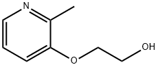 Ethanol, 2-[(2-methyl-3-pyridinyl)oxy]- (9CI) Structure