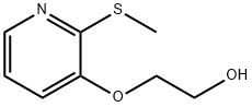 Ethanol, 2-[[2-(methylthio)-3-pyridinyl]oxy]- (9CI) 结构式