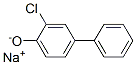 2-Chloro-4-phenylphenol, sodium salt 化学構造式