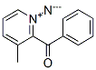 3-メチル-1-[(α-オキシラトベンジリデン)アミノ]ピリジニウム 化学構造式