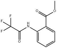 methyl 2-[(2,2,2-trifluoroacetyl)amino]benzenecarboxylate Structure