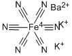 BARIUM POTASSIUM FERROCYANIDE Structure