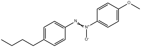 4'-Butyl-4-methoxyazoxybenzene 结构式