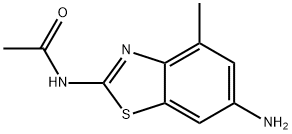 Acetamide, N-(6-amino-4-methyl-2-benzothiazolyl)- (9CI)|
