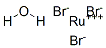 RUTHENIUM(III) BROMIDE HYDRATE 化学構造式