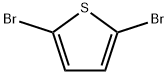 2,5-ジブロモチオフェン 化学構造式