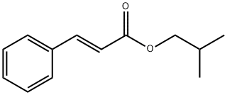 2-Propenoic acid, 3-phenyl-, 2-Methylpropyl ester, (2E)- 化学構造式