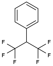 [2,2,2-Trifluoro-1-(trifluoromethyl)ethyl]benzene,3142-78-7,结构式