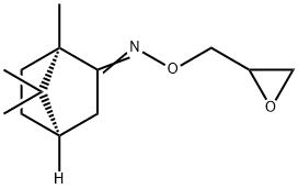 1,7,7-TRIMETHYL-BICYCLO[2.2.1]HEPTAN-2-ONE O-PROP-2-YNYL-OXIME Structure