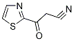 3-氧代-3-噻唑-2-丙腈, 314268-27-4, 结构式