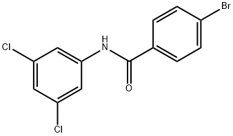 4-溴-N-(3,5-二氯苯基)苯甲酰胺, 314285-28-4, 结构式