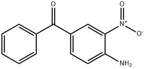 4-Amino-3-nitrobenzophenone Struktur