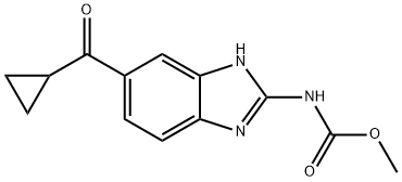 环苯达唑, 31431-43-3, 结构式