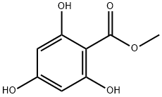 2,4,6-三羟基苯甲酸甲酯 结构式
