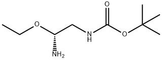 Carbamic acid, [(2R)-2-amino-2-ethoxyethyl]-, 1,1-dimethylethyl ester (9CI)|