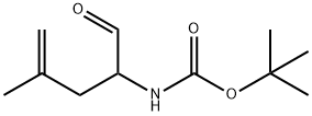 Carbamic acid, (1-formyl-3-methyl-3-butenyl)-, 1,1-dimethylethyl ester (9CI)|